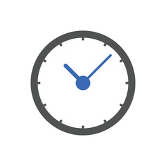 Clock icon Vector illustration. Campaign deadline, time management icon for SEO, Website and mobile apps