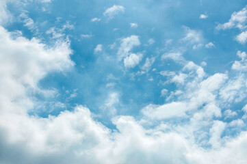 Obraz premium blue sky with clouds