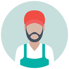 Gardner Flat Colored Icon