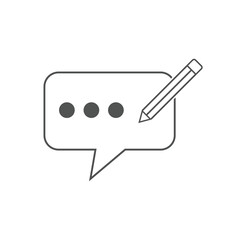 Feedback or Customer review line icons Vector illustration. Customer 5 star review sign symbol for SEO, web and mobile apps