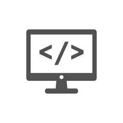 Custom coding icons Vector illustration. modern style Custom coding symbol