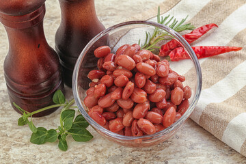 Red bean in tomato sauce