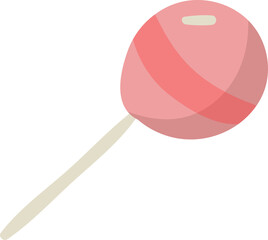 Lollipop hand drawn flat style