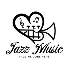 Jazz Music Logo Design