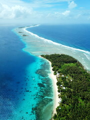 Bikendrik island resort in Majuro, Marshall islands