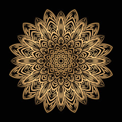 Creative luxury mandala background