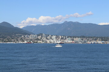 Fototapeta premium Coal Harbour Sea Plane Vancouver