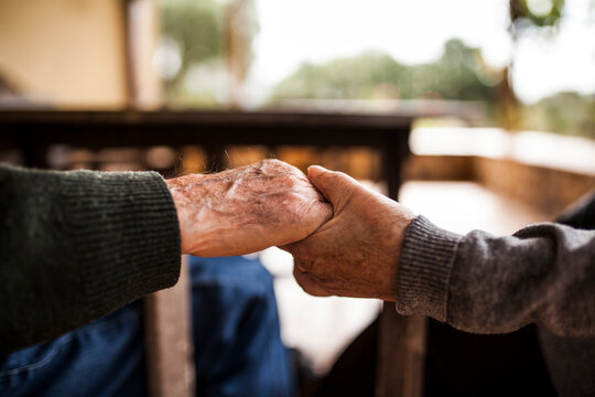 Elderly couple