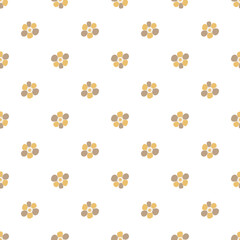 Seamless decorative background. Abstract vector pattern. 