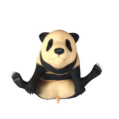3d Fun panda