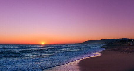 Sonnenaufgang in Georgioupoli-Chania/Kreta (Griechenland)	