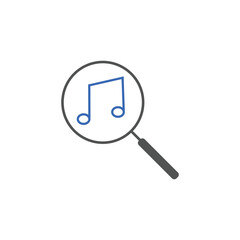 music search icons