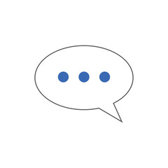 Online chat icons. Used for e-commerce, SEO and web design gradient color
