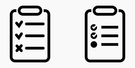 Obraz premium Icon list or roster, schedule, register. Label catalog or scrol. Bil or calendar. Docket. Nomenclature, beadroll, sked. Vector icon.