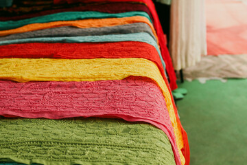 colorful fabric