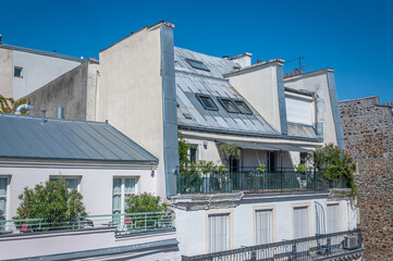 Toits typiques de Paris