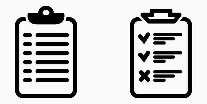 Icon list or roster, schedule, register. Label catalog or scrol. Bil or calendar. Docket. Nomenclature, beadroll, sked. Vector icon.