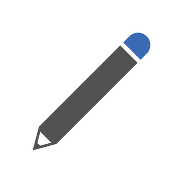Pen, pencil icons. Drawing tools icon