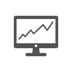 SEO Monitoring icon Vector illustration. digital marketing element. concept for SEO and Website.
