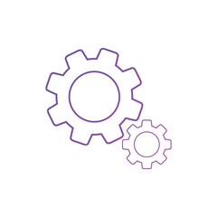 technical support icon Vector illustration. Tech support for SEO, Website and mobile apps gradient