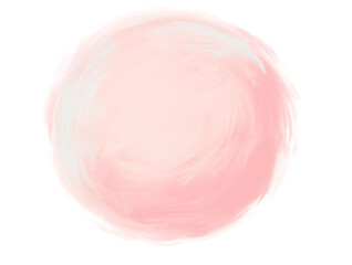 pastel oil painting brush texture geometric circle circular shape elements illustration