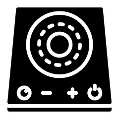 stove glyph icon