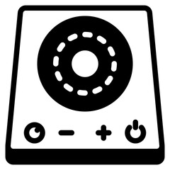 stove glyph icon