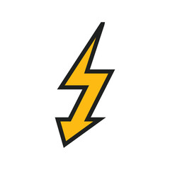 Electricity Icon vector design illustration