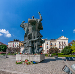 Monument to Struggle and Martyrdom of the Bydgoszcz Land. Bydgoszcz, Kuyavian-Pomeranian...