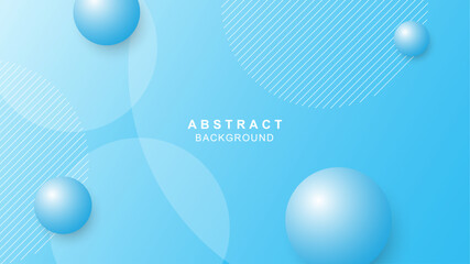 Blue gradient circles background