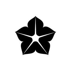 Petunia Flower Icon Vector Or Petunia Flower Logo Vector Illustration