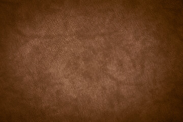 Dark orange brown leather skin sheet texture can be use as background