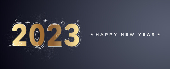 2023 Happy New Year Merry Christmas