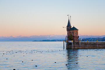 Konstanz am Bodensee mit Imperia, Deutschland