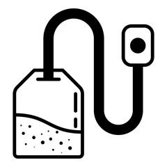 tea bag illustration