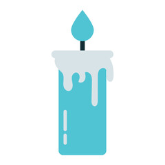 little candle icon with flame