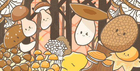 R:もっとメルヘンなきのこ壁紙☆きのこ大集合②