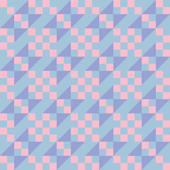 Quilt vector seamless pattern background