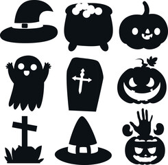 Halloween vectors  Graphic art Designs