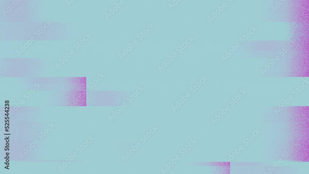 Aufkleber colored beautiful motion pixel frame ramp no signal noise background