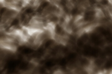 A cloud of brown dust and sand with particles of flying dry sand and dirt.Trace on a dusty road or highway from a car.Clubs of dark smoke.Realistic illustration on a transparent background.