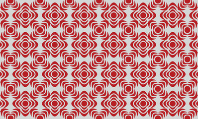 Abstract Background. Red Dynamic Abstract Background. Ornament background. Ornament traditional background. Vector pattern.