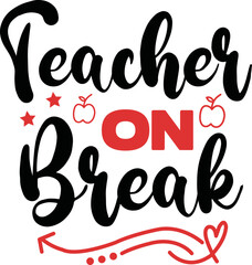 Teacher svg design cut files