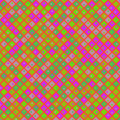 Color Rhombus tile tessellation pattern illustration