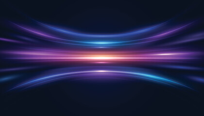 Modern abstract speed line background. Dynamic motion speed of light. Technology velocity movement pattern for banner or poster design. Vector EPS10.