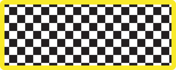 aesthetic checkerboard, checkers banner decoration