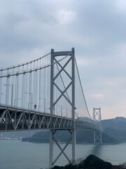 bridge on a Japanese island