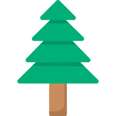 Tree Isolated Vector icon which can easily modify or edit


