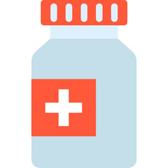 Obraz premium Medicine bottle Isolated Vector icon which can easily modify or edit 