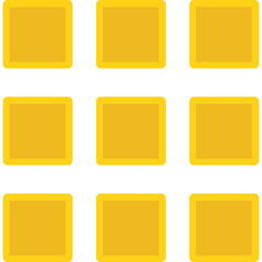 Grid Isolated Vector icon which can easily modify or edit

